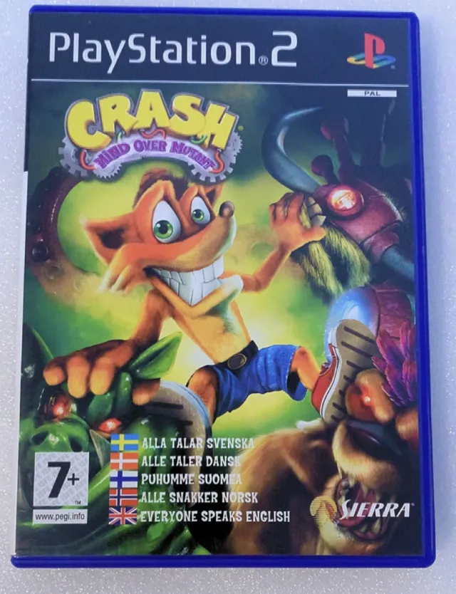 Crash Mind Over Mutant  (PS2)
