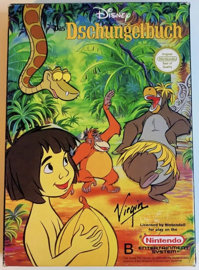 Disney's the Jungle Book PAL B (NES)