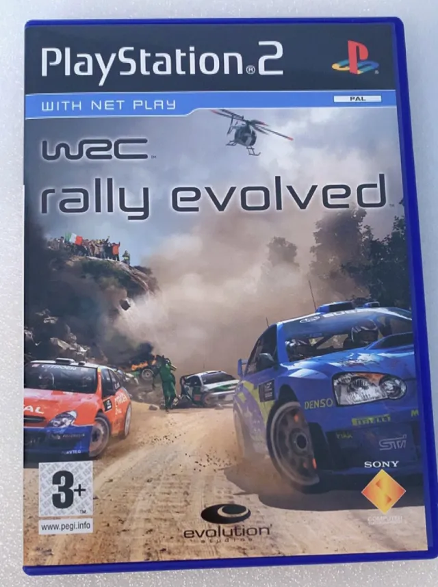 WRC Rally Evolved (PS2)