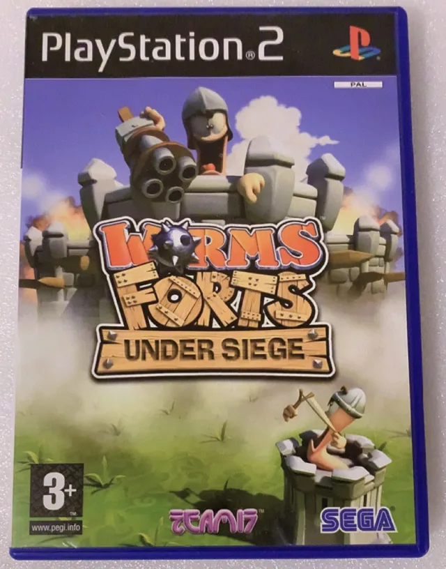 Worms Forts Under Siege (PS2)