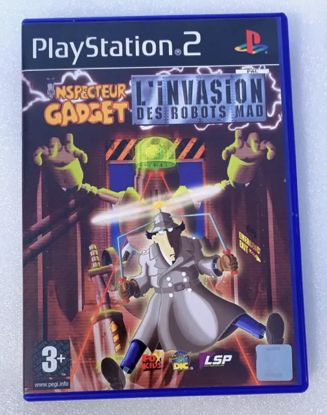 Inspector Gadget Mad Robots Invasion (PS2)