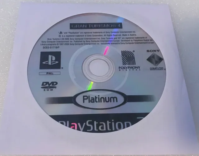 Gran Turismo 4 (Platinum)(PS2)