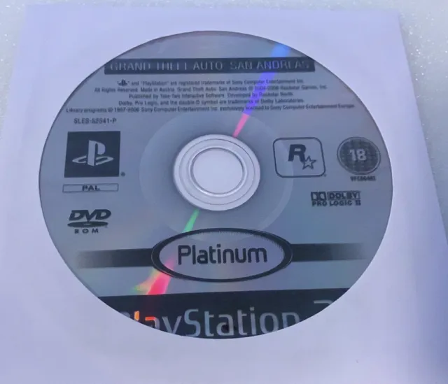 Grand Theft Auto San Andreas (PS2)