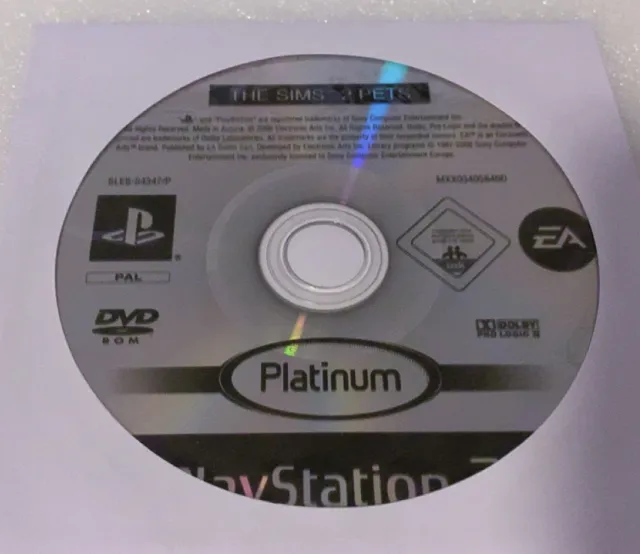 Sims 2 Pets(Platinum) (PS2)