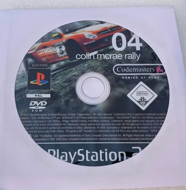 Colin McRae Rally 04 (PS2)