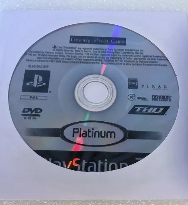 Disney Pixar Biler (Platinum)(PS2)