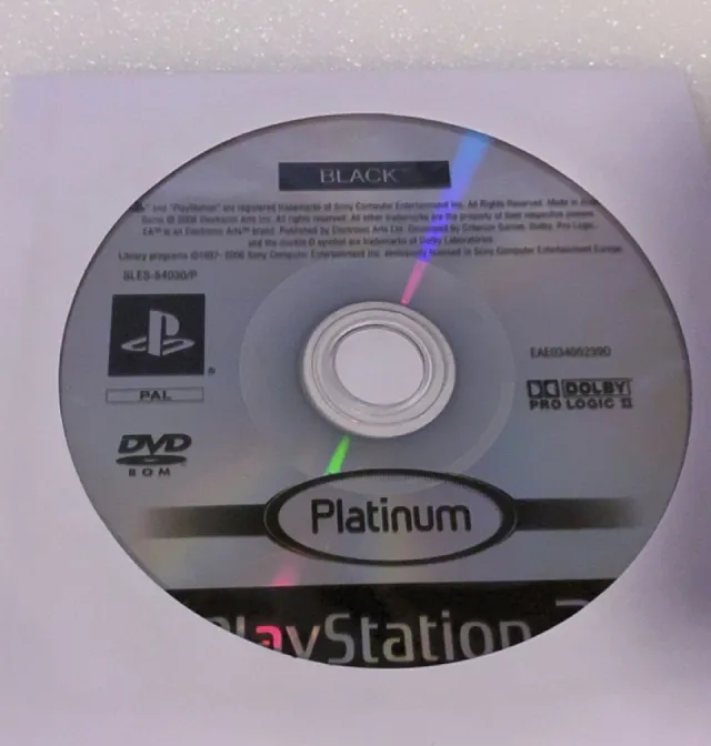 Black (Platinum) (PS2)