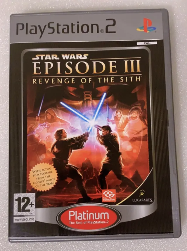 Star Wars Episode III Revenge of the Sith (Platinum)(PS2)