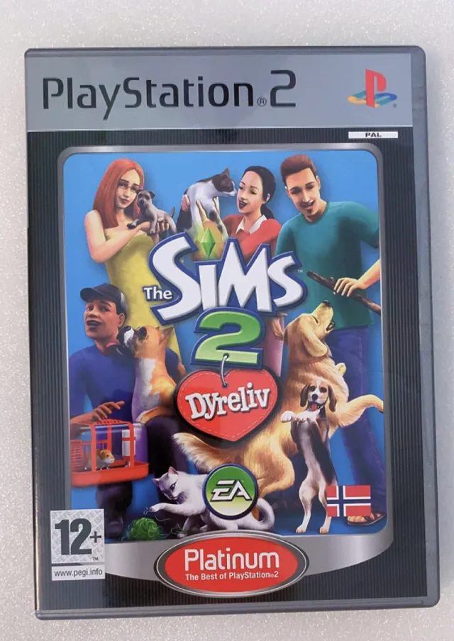 Sims 2 Pets (Platinum)(PS2)