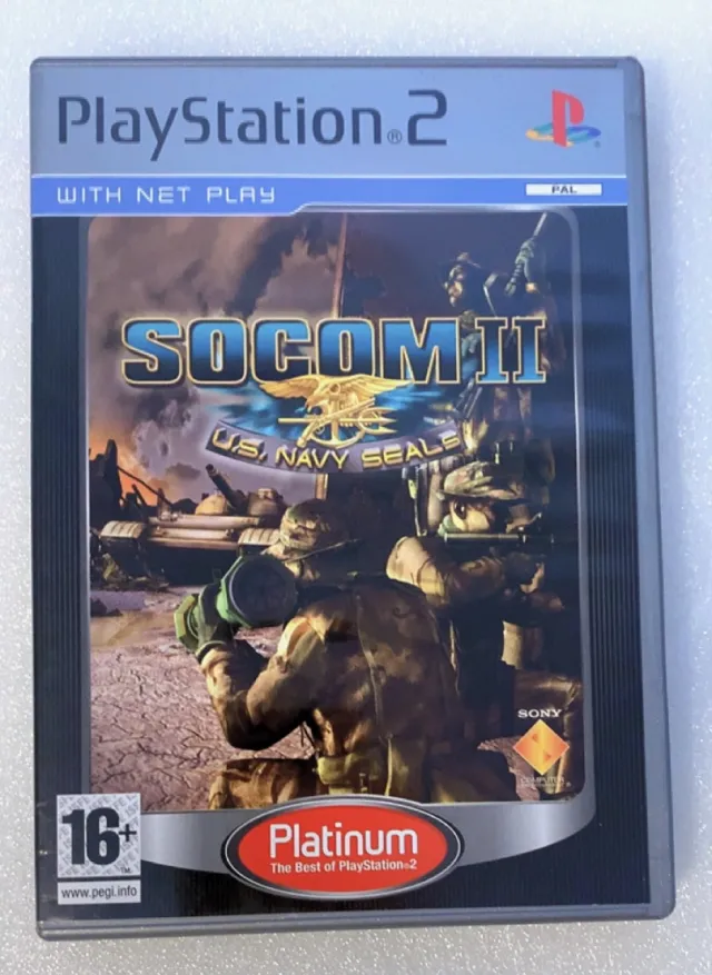 SOCOM II U.S. Navy SEALs (Platinum) (PS2)