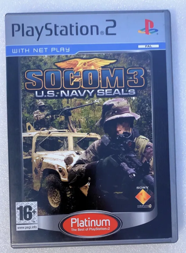 SOCOM 3 U.S. Navy SEALs (Platinum)(PS2)