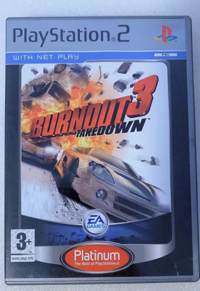 Burnout 3 Takedown (Platinum) (PS2)