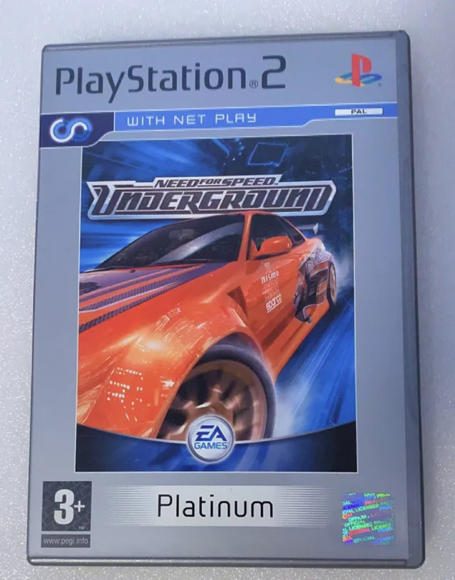 Need for Speed Underground (Platinum) (PS2)