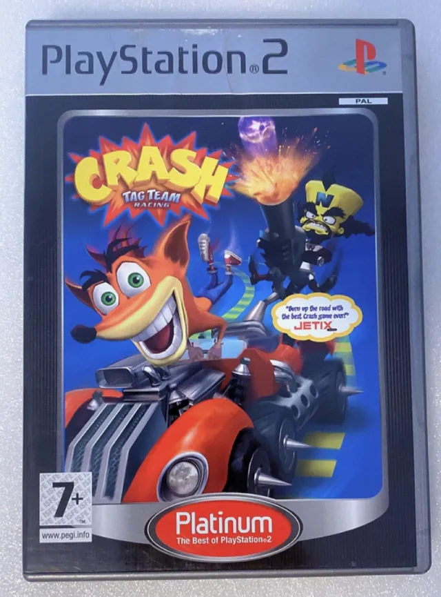 Crash Tag Team Racing (Platinum) (PS2)