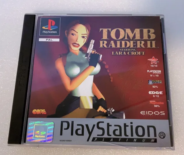 Tomb Raider II (Platinum) (PS1)