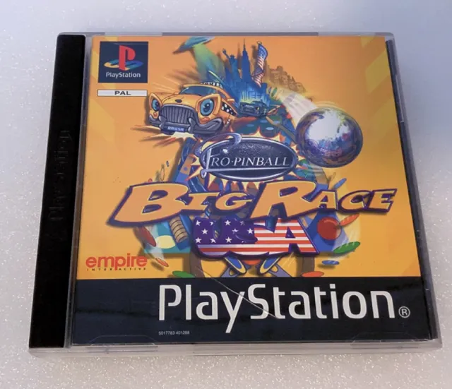 Pro Pinball Big Race USA (PS1)
