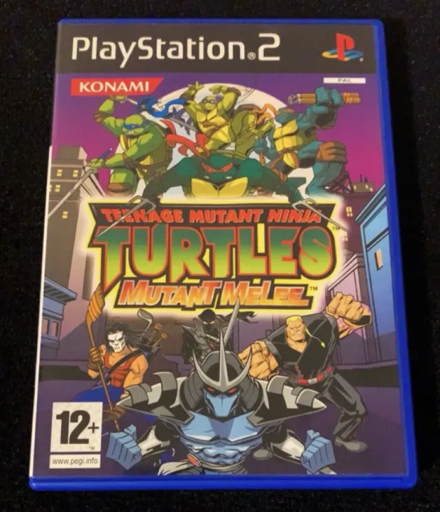 Teenage Mutant Ninja Turtles Mutant Melee (PS2) (Konami)