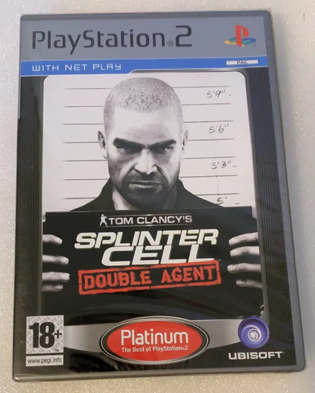 Tom Clancy’s Splinter Cell Double Agent(Platinum)(Forseglet) (PS2)