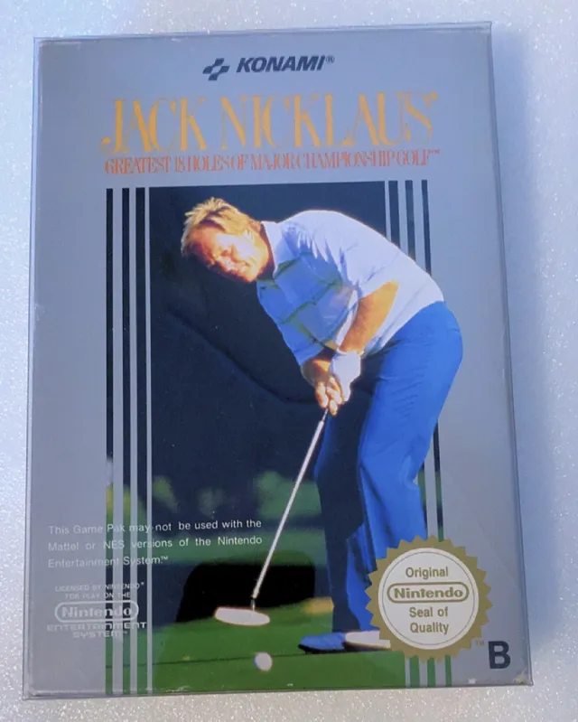 Jack Nicklaus Greatest 18 Holes of Major Championship Golf (NES)