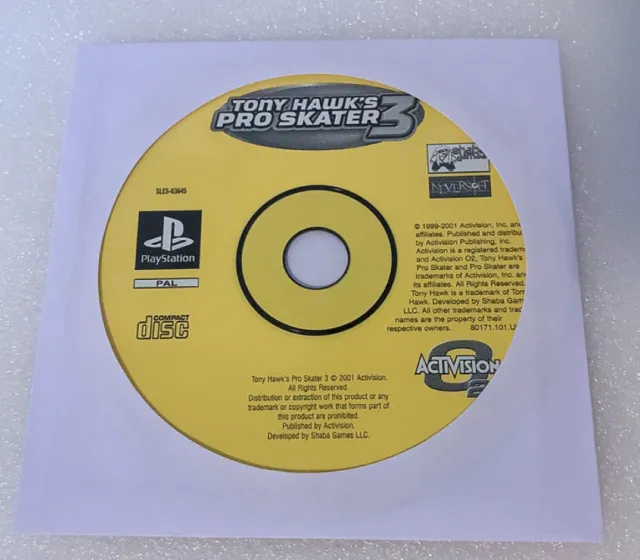 Tony Hawk's Pro Skater 3 (PS1)