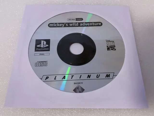 Mickey's Wild Adventure (Platinum) (PS1)