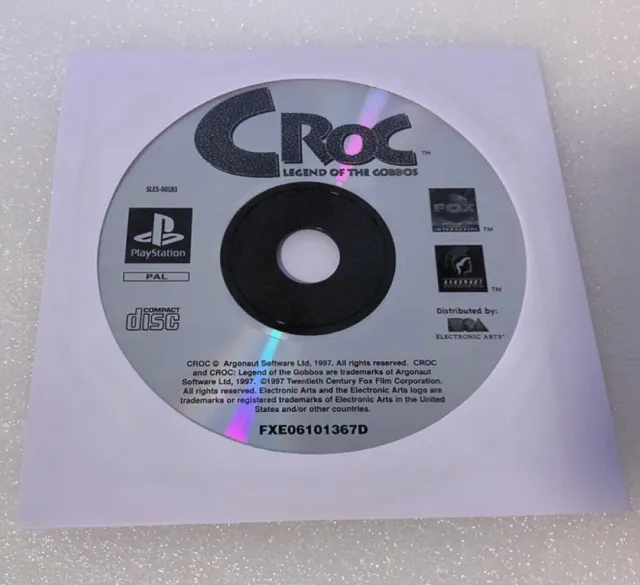 Croc Legend of the Gobbos (PS1)
