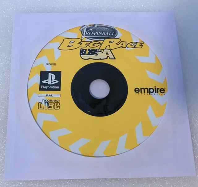 Pro Pinball Big Race USA (PS1)
