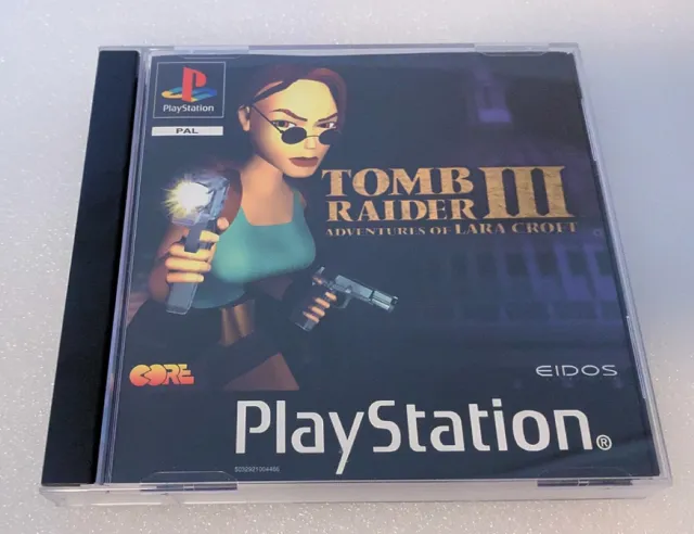 Tomb Raider III Adventures of Lara Croft (PS1)
