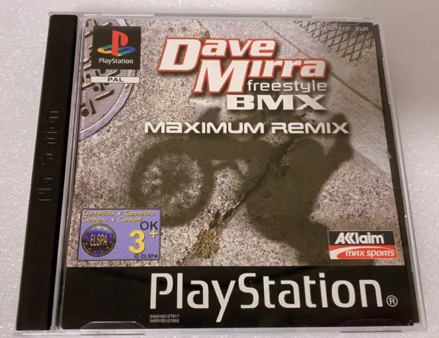 Dave Mirra Freestyle BMX Maximum Remix (PS1)