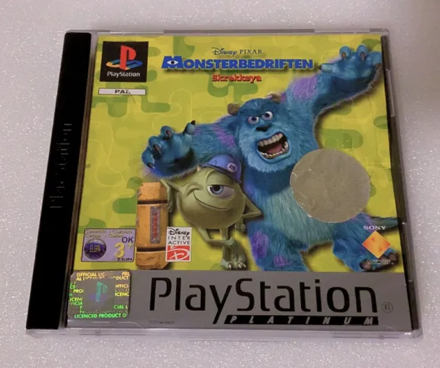 Monsterbedriften Skrekk øya (Platinum) (PS1)
