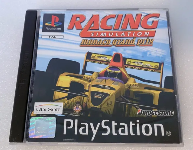 Racing Simulation Monaco Grand Prix (PS1) (VGC)